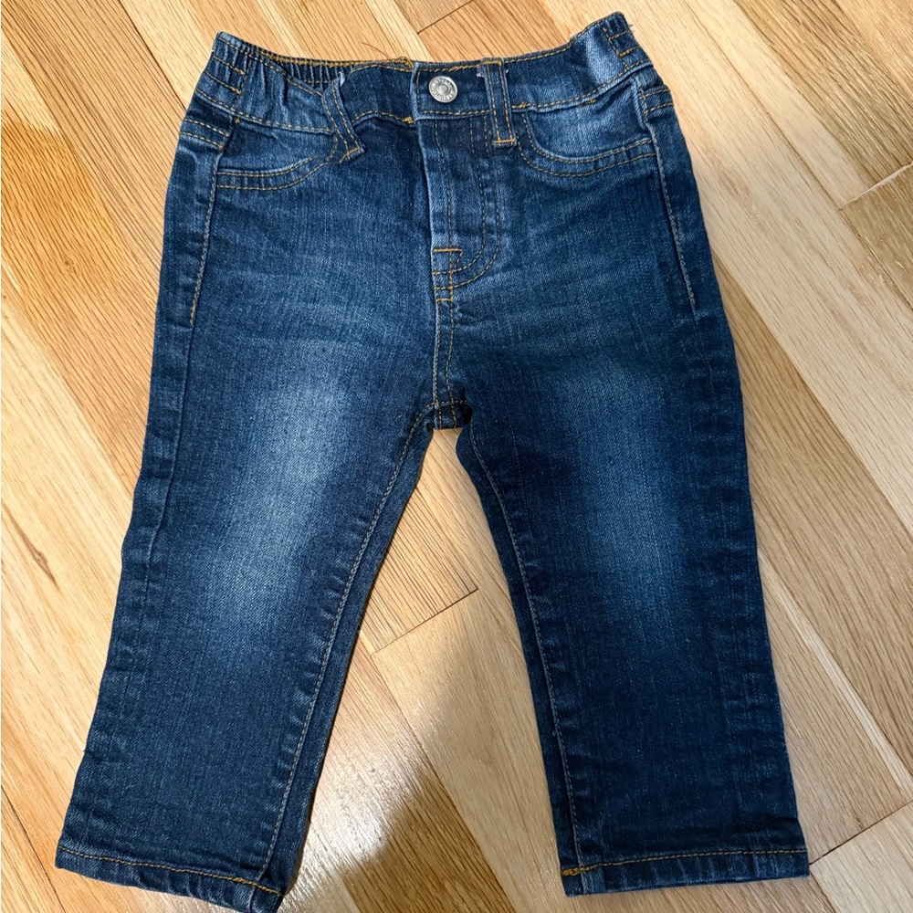 7 For All Mankind Dark Wash Toddler Jeans